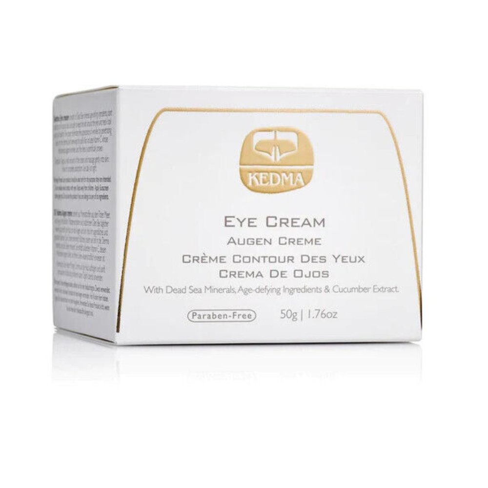 KEDMA EYE CREAM-DEAD SEA MINERALS & AGE DEFYING INGREDIENTS& CUCMBER EXTRACT-NEW